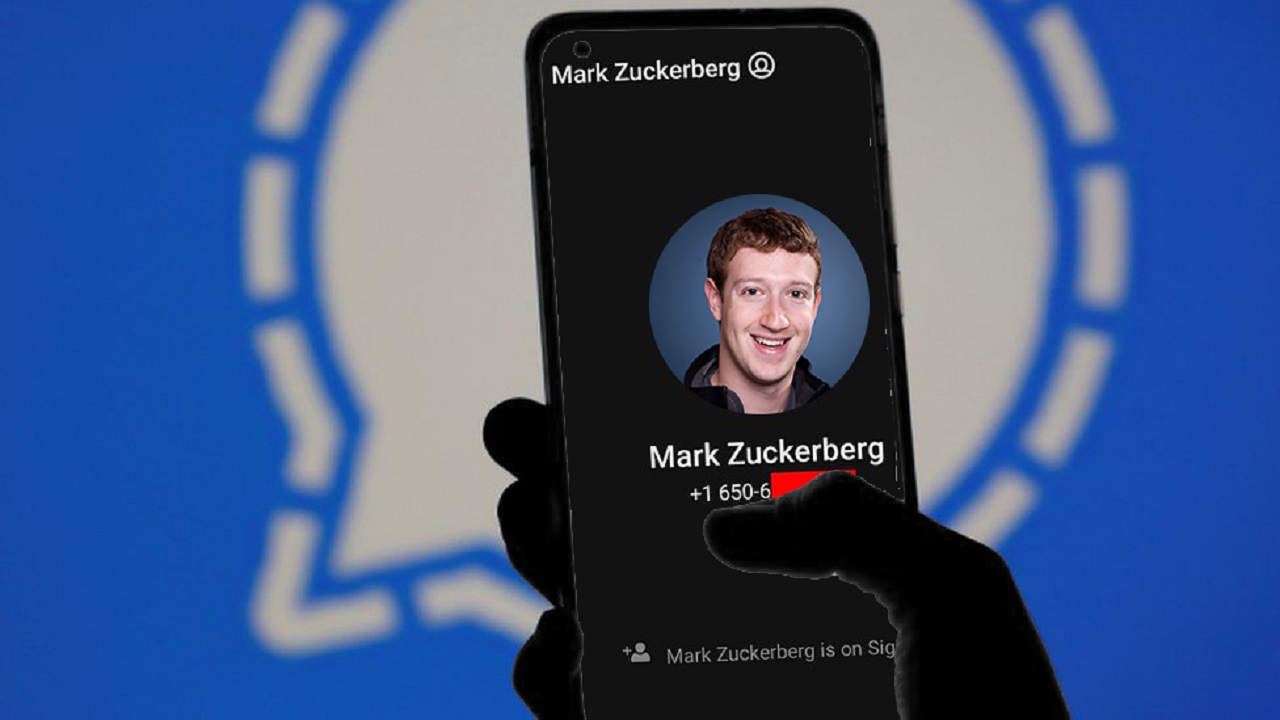 mark zuckerberg signal hacker