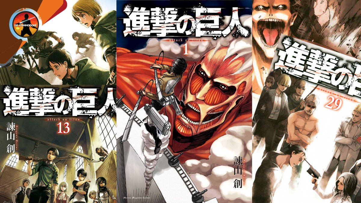 attacco dei giganti - attack on titan - shingeki no kyojin - cover - manga