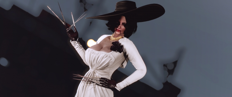 Lady Dimitrescu in Fallout 4