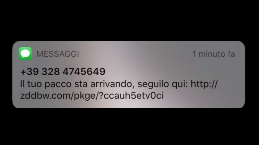 "Il tuo pacco sta arrivando", attenzione alla truffa