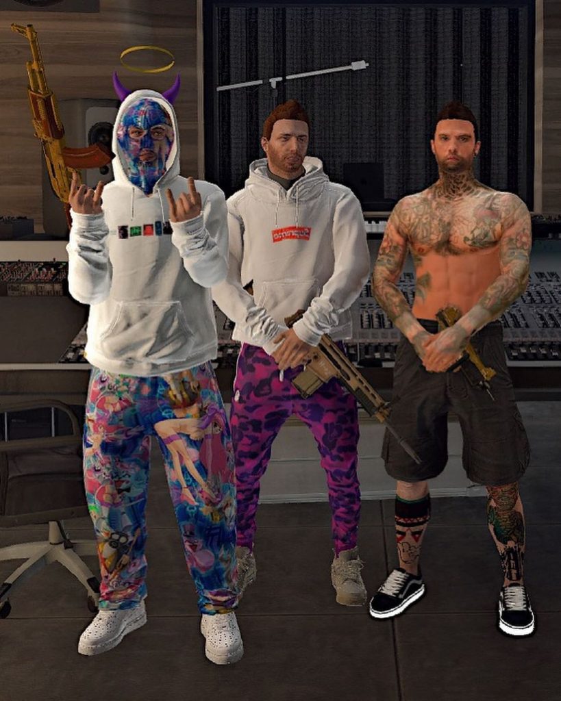 Fedez e ThaSupreme su GTA 5