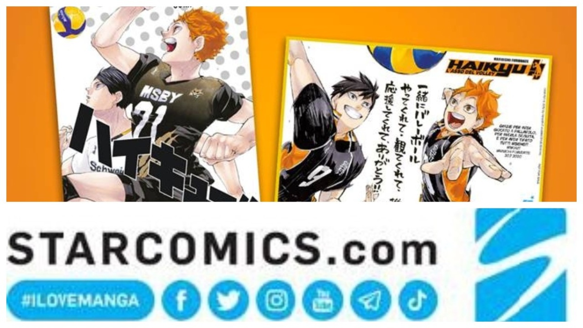 Haikyu!! 45 con gadget, Star Comics