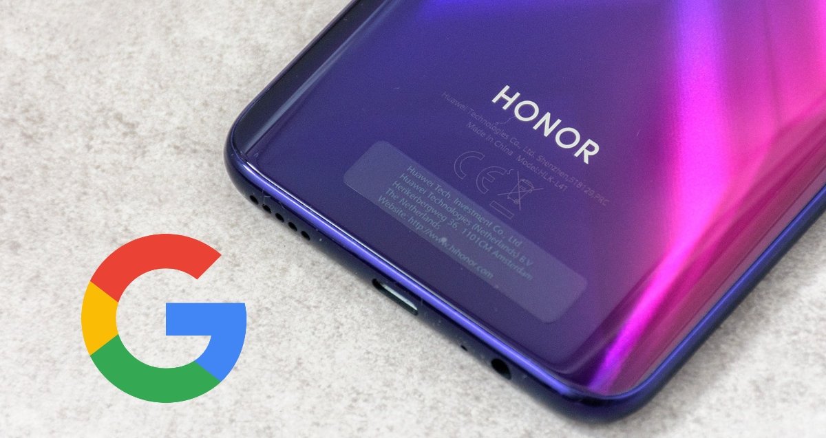 Mviles Honor servicios Google
