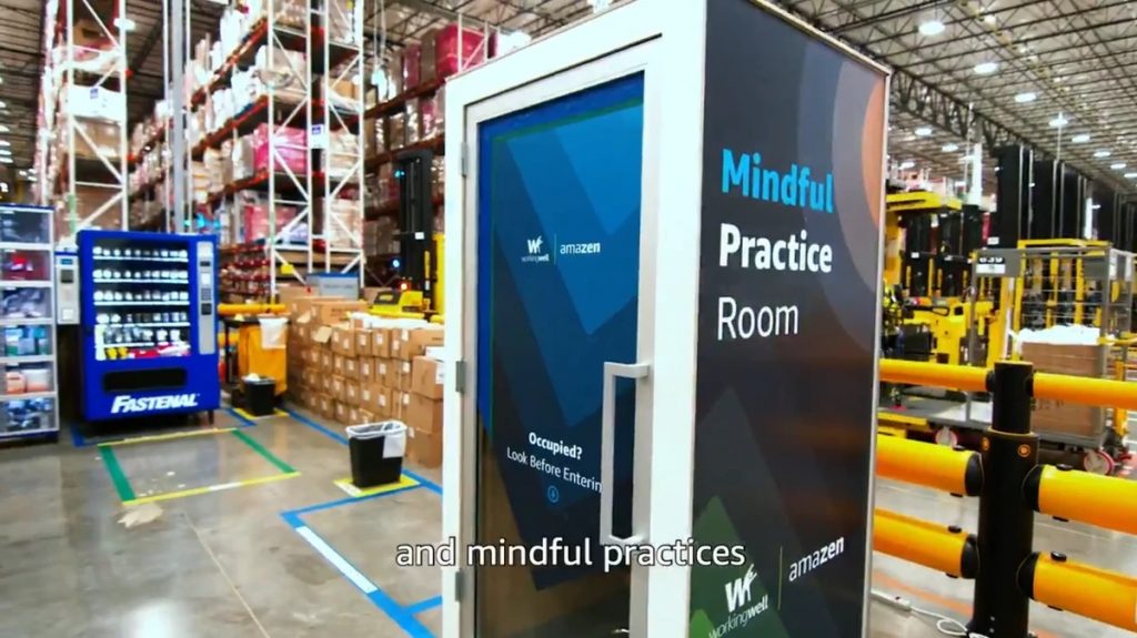 Amazon Mindful practice room