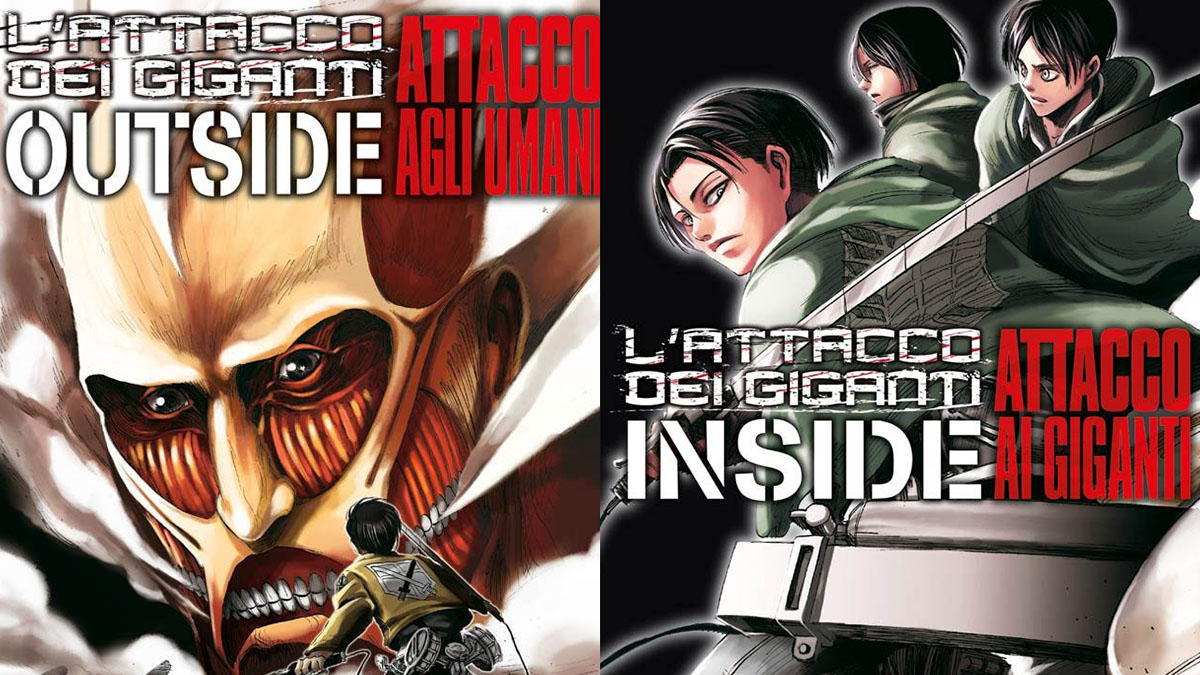 outside - inside - attacco dei giganti - attack on titan