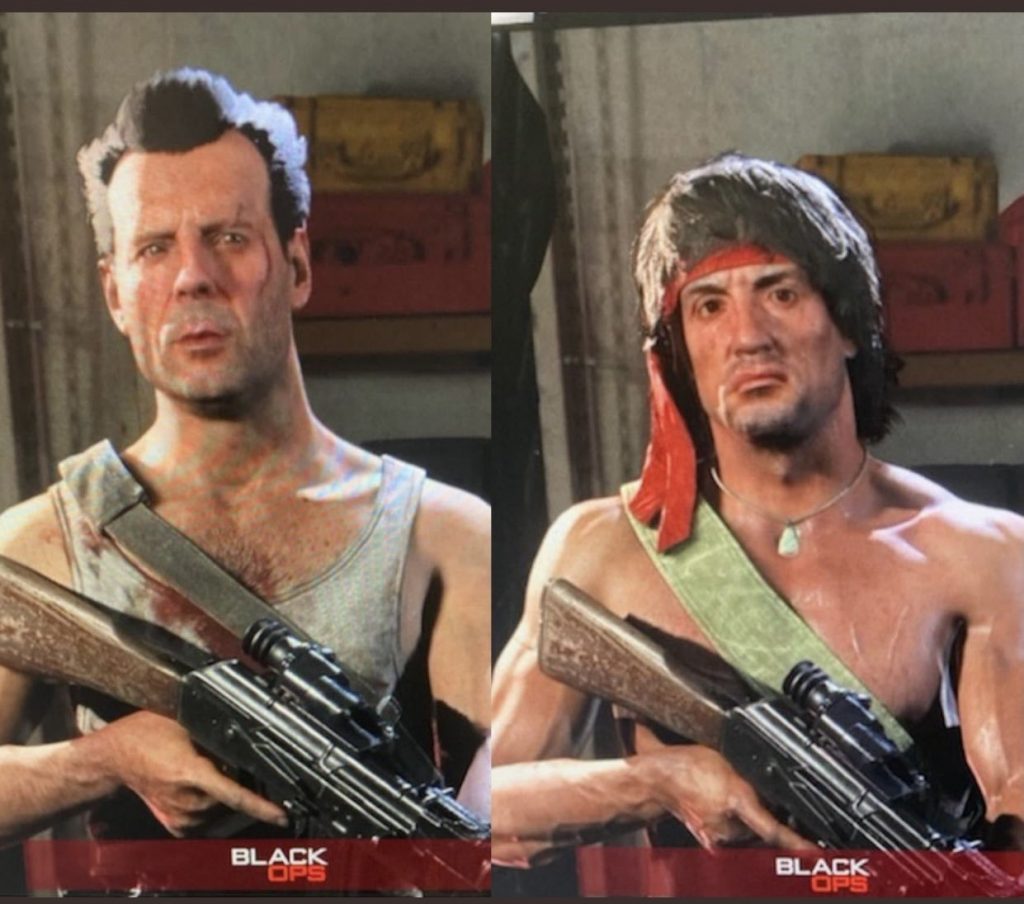 Leak aspetto delle skin di Rambo e McClane su Warzone