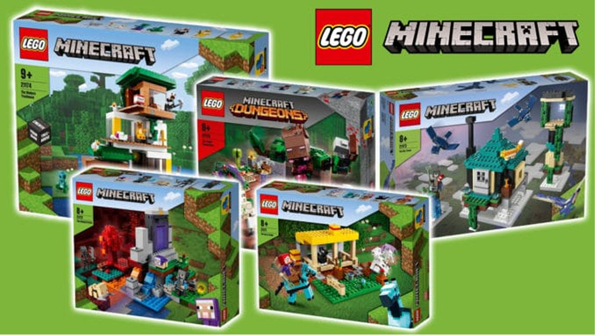 LEGO Minecraft Estate 2021