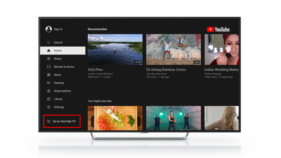 youtube tv app