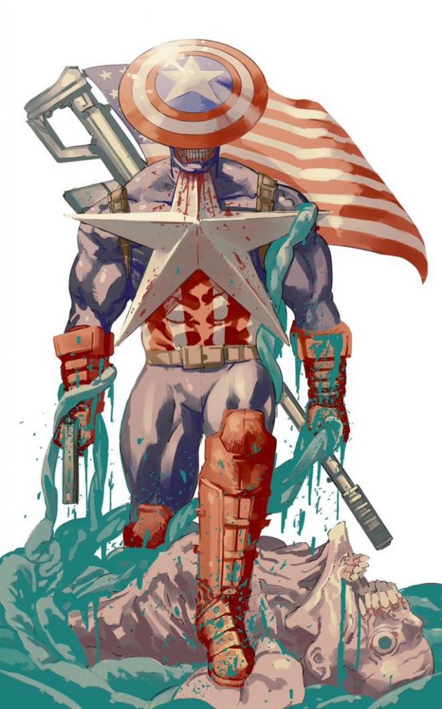 Chainsaw Man Captain America