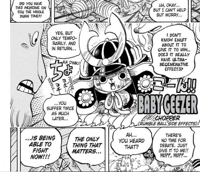 Commento capitolo 1017 di One Piece