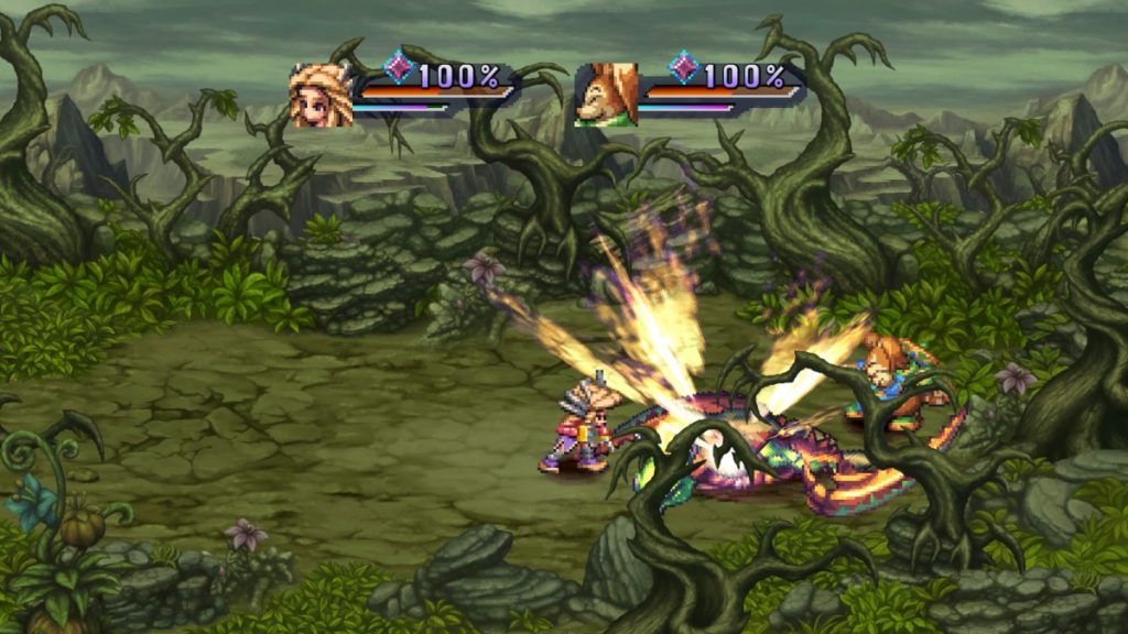 legend of mana combattimento