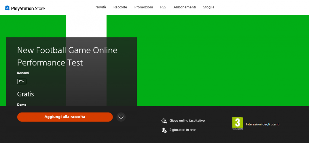 pes 2022 demo ps store
