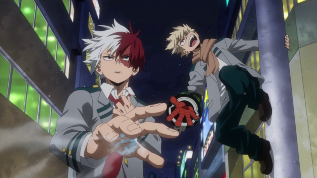 bakugo todoroki my hero academia