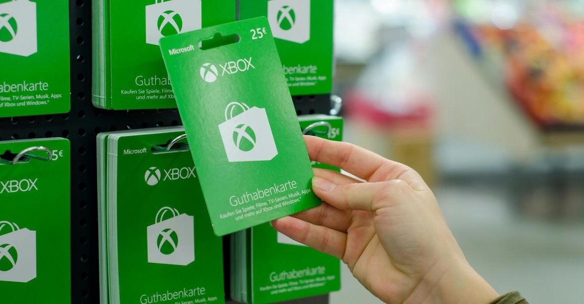 Xbox gift card di microsoft
