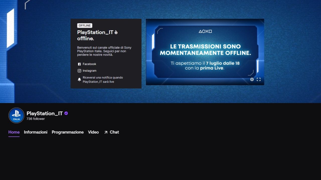 Playstation Italia Twitch