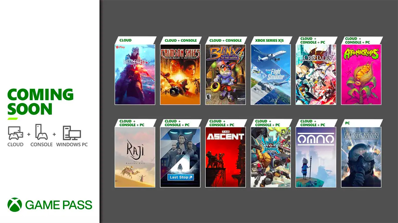 Xbox GamePass Luglio 2021