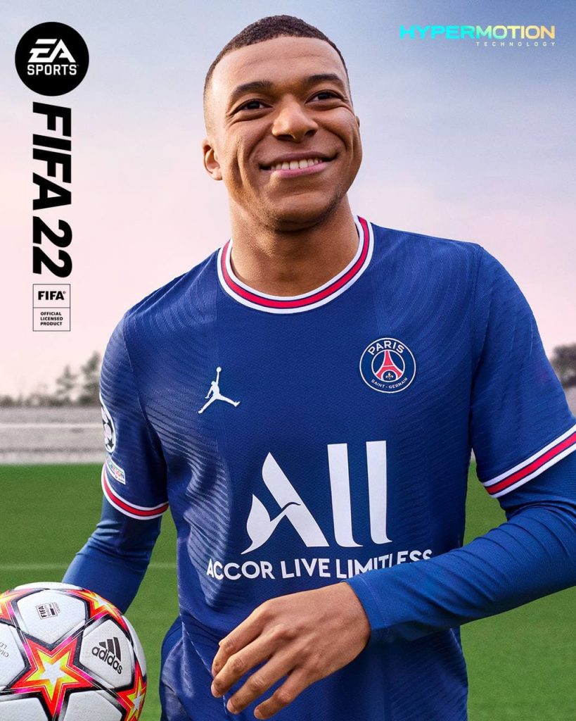 fifa 22 cover mbappe 2