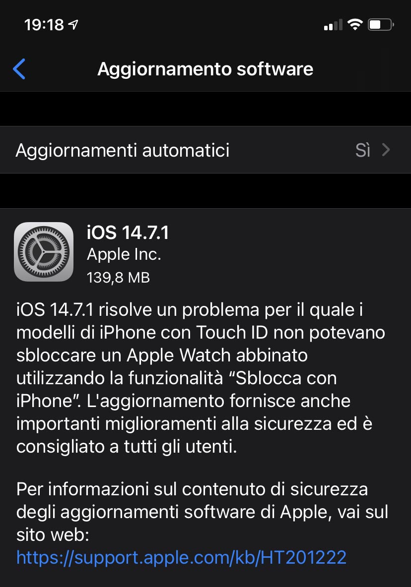 ios 14.7.1 update corpo 2