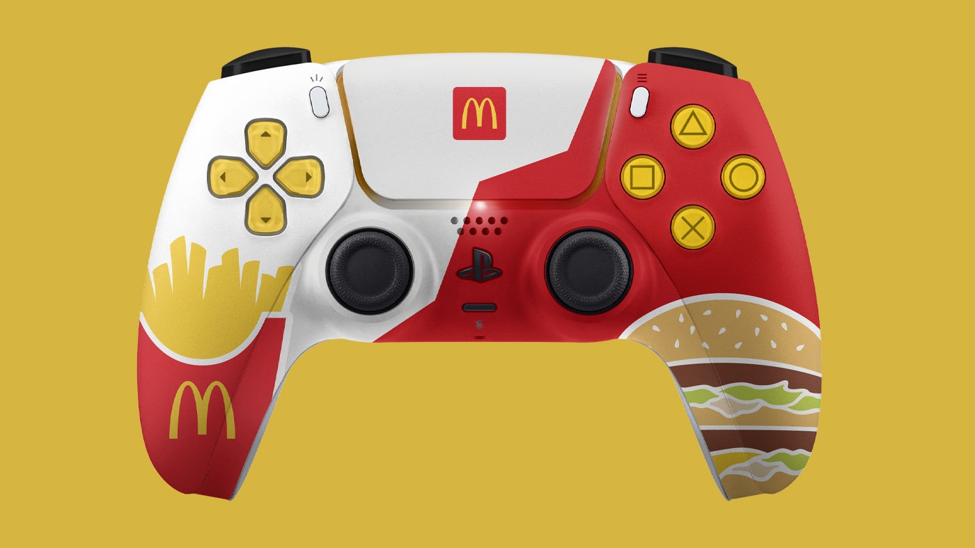 mcdonald's dualsense ps5