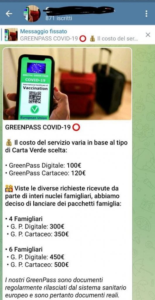 green pass