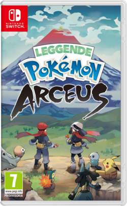 leggende pokémon arceus box art
