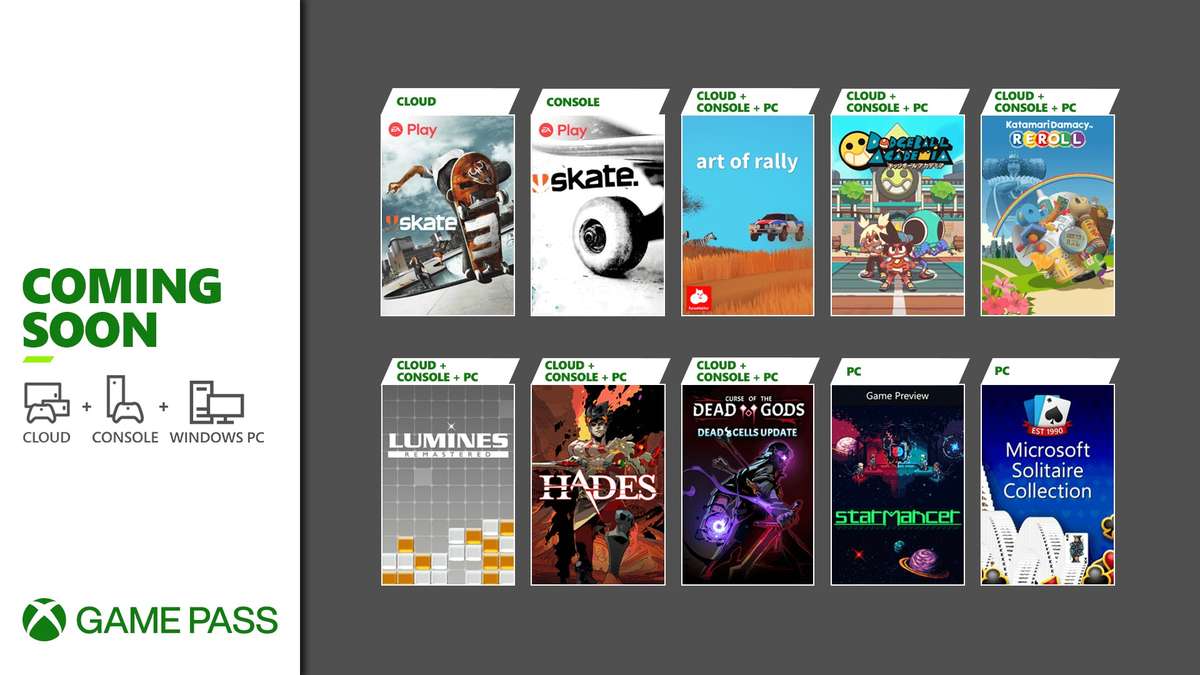 xbox gamepass agosto 2021