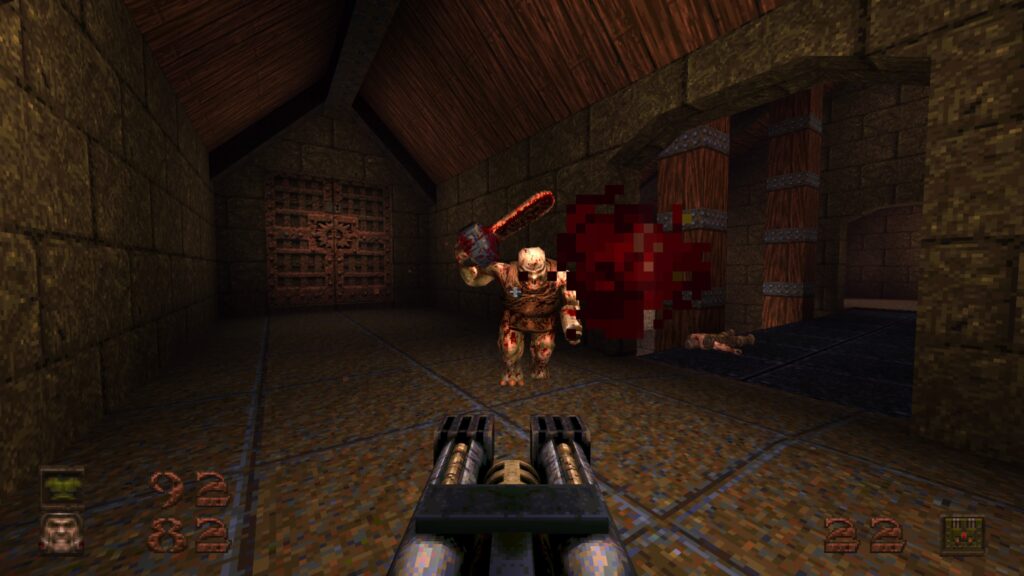 Quake remastered aa on 4