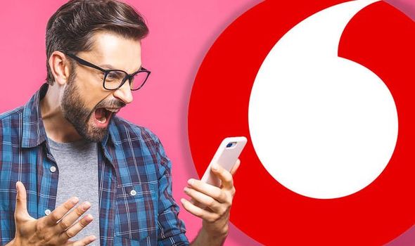 Vodafone UK Roaming Pagamento