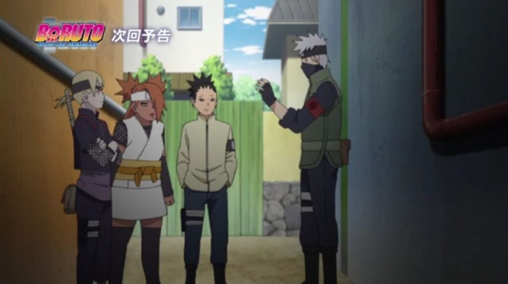 boruto kakashi ini shika cho 2