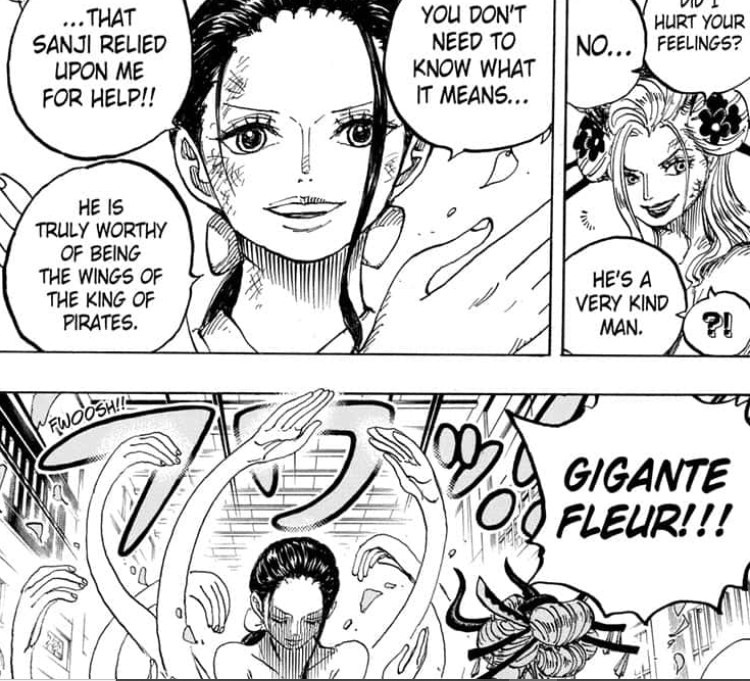 One Piece 1020, Robin vs Black Maria