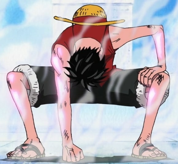 one piece - gear second - luffy