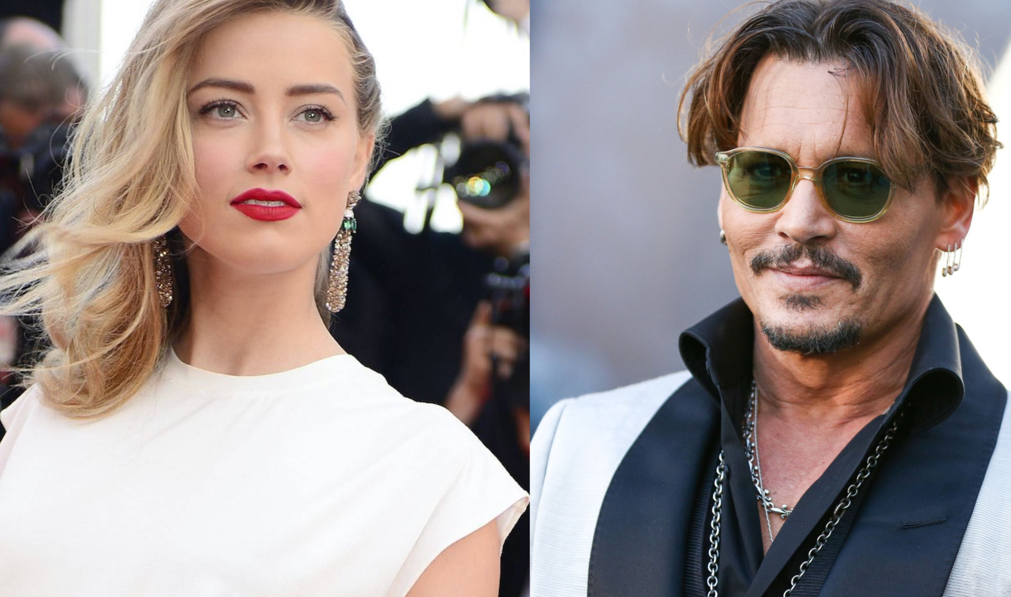 Amber Heard e Johnny Depp