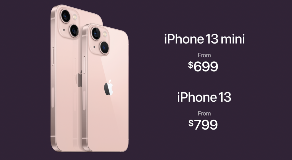 iPhone 13 e 13 Mini