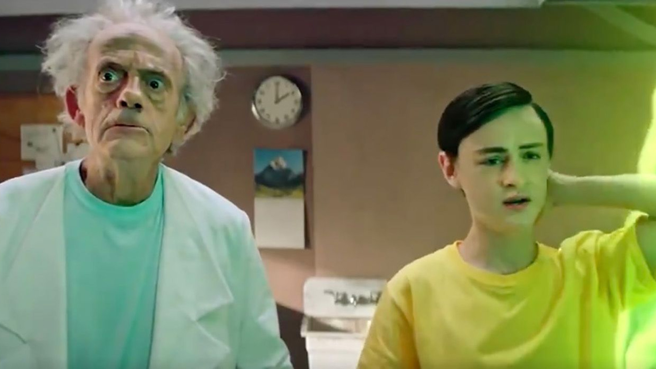 Rick & Morty Live Action Christpher Lloyd