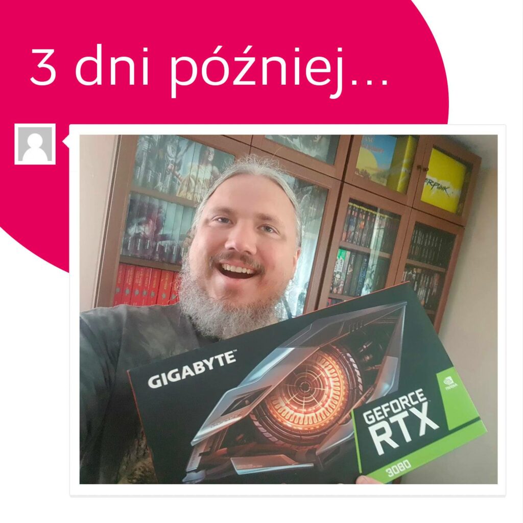Nvidia RTX 3080 Polonia Torta