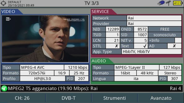 Switch-Off Bitrate Video Bassa qualità