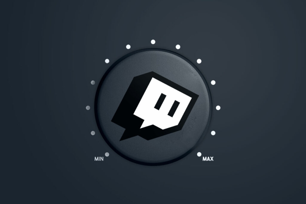Twitch volume logo