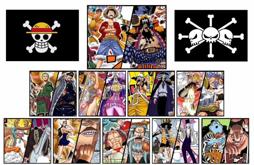 one piece luffy vs barbanera scontri