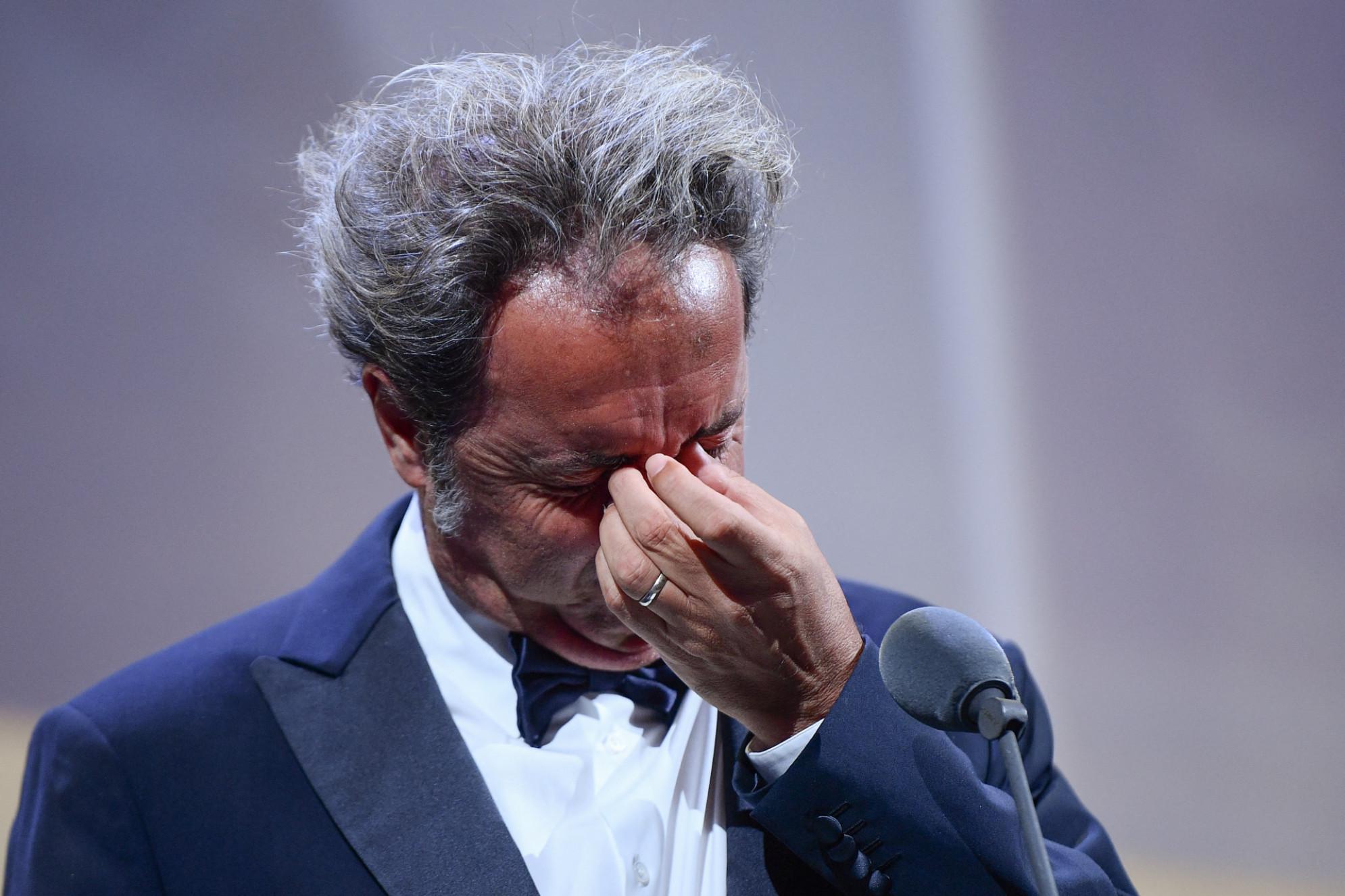 paolosorrentino lacrime afp
