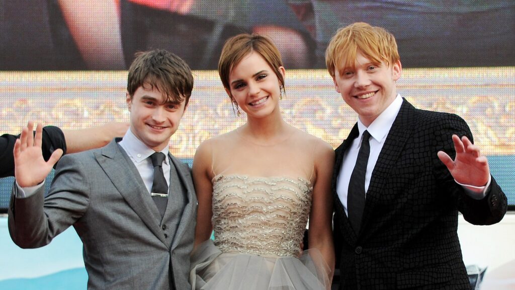 Daniel Radcliffe, Emma Watson e Rupert Grint