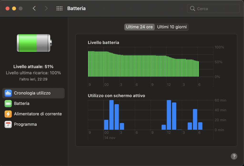 MacBook Air M1 Batteria