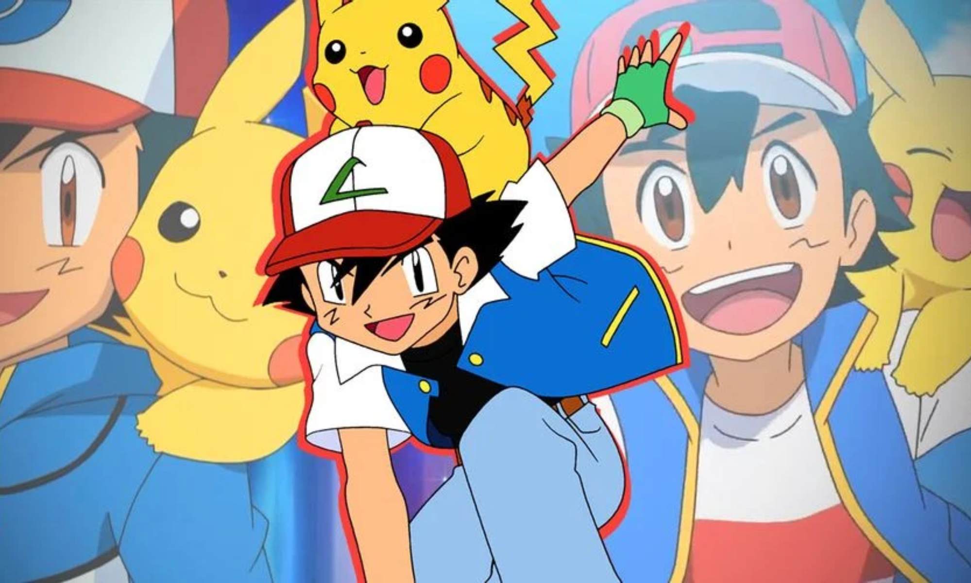 ash and pikachu evolution1 min