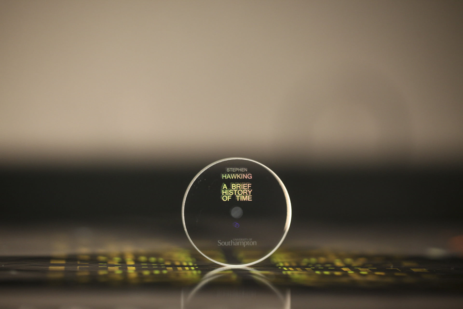 disco di vetro 5d