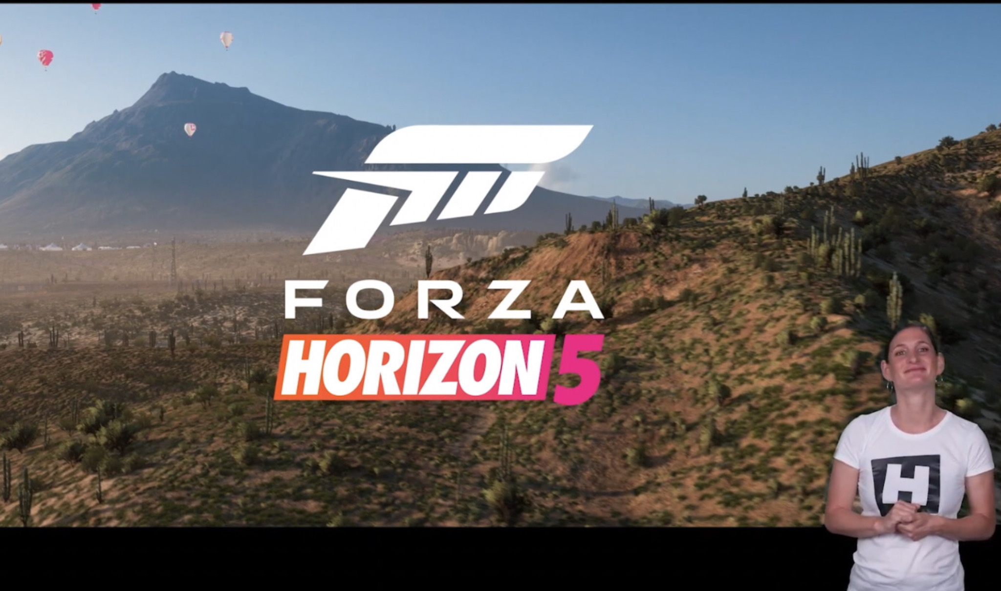 Forza Horizon 5 Interprete LIS