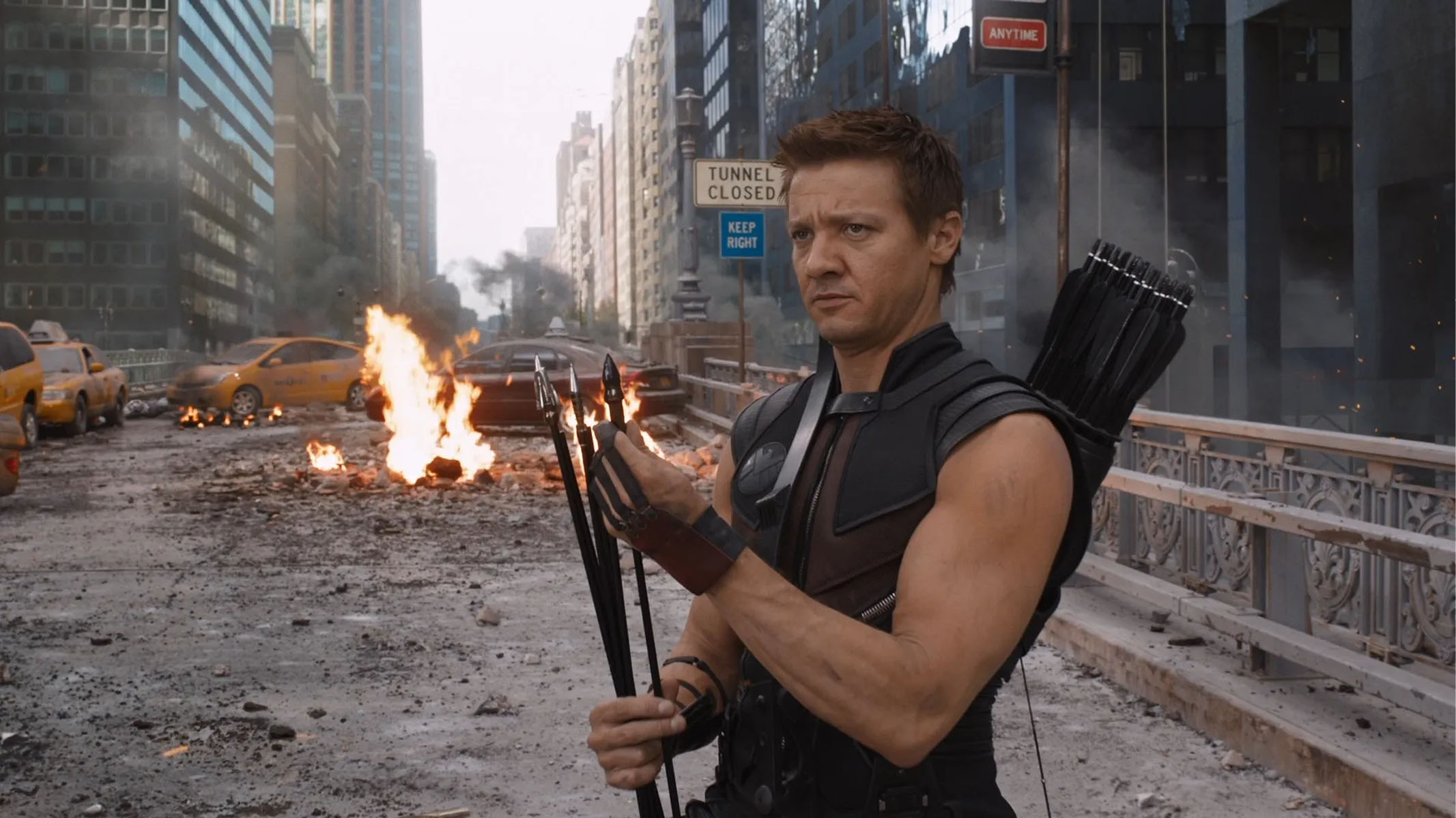 Marvel Studios' Hawkeye Errore Occhio di Falco Stark Tower Torre