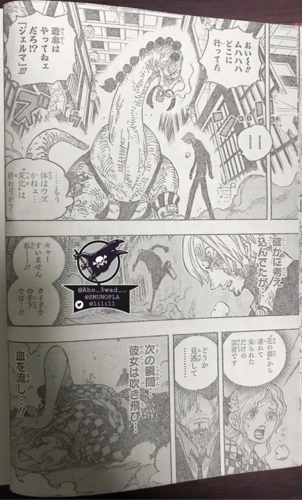 one piece 1031 spoiler sanji