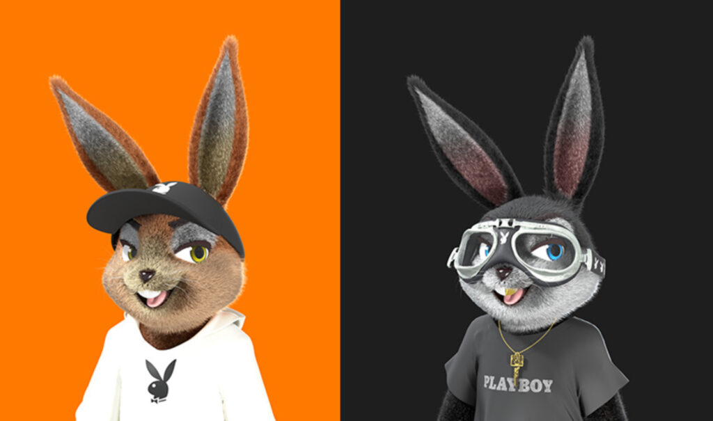 Playboy lancia i suoi NFT, i "Rabbitars" 2 Rabbitars, NFT di Playboy