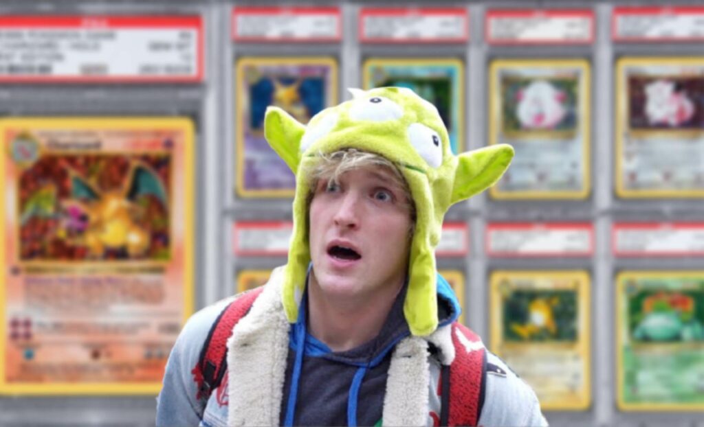 carte pokemon, logan paul