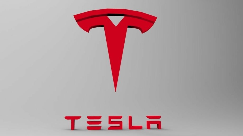 Tesla Logo Design Vector Free Download