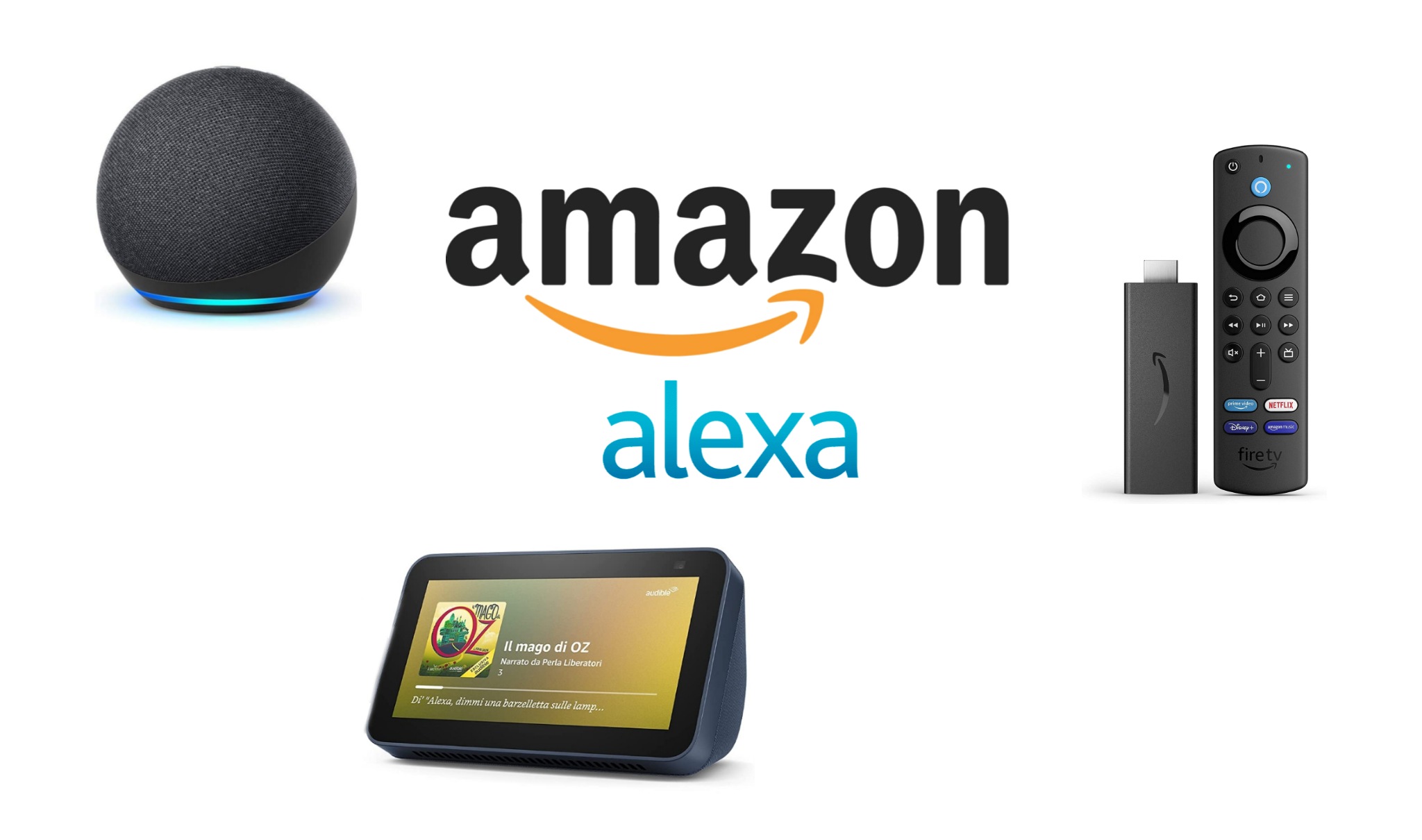 Amazon Alexa Echo e Fire TV